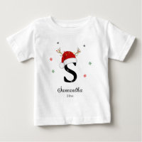 Letter Name Santa Hat | Monogram | Custom Initial