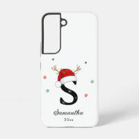 Letter Name Santa Hat | Monogram | Custom Initial