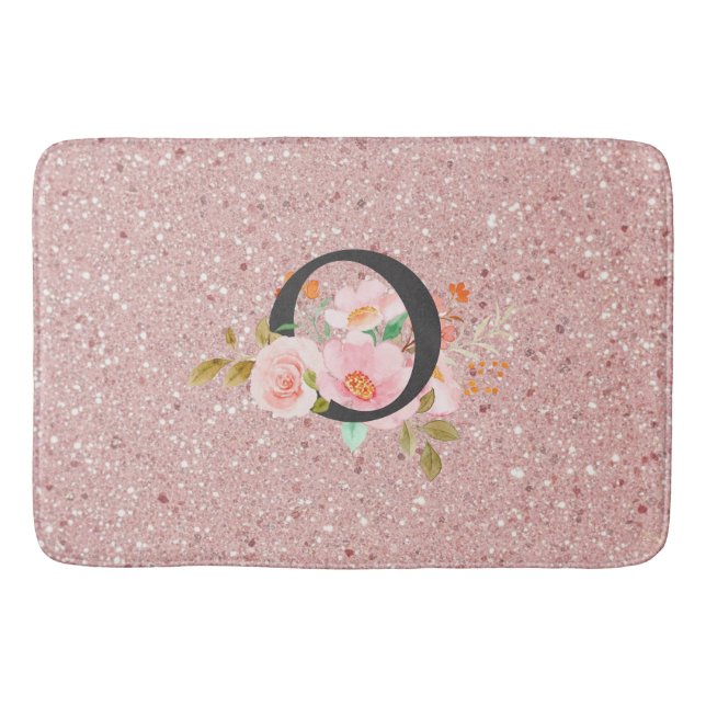 Letter O Bath Mat (Front)