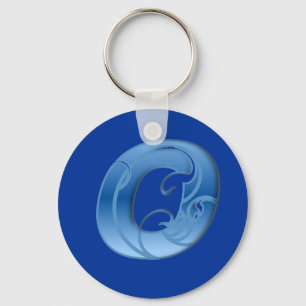 Letter O Key Ring