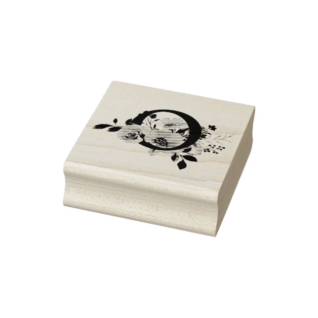 Letter O Rubber Stamp (Stamp)
