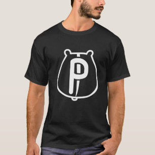 Letter P Hamster Name Monogram T-Shirt