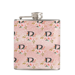Letter P Hip Flask