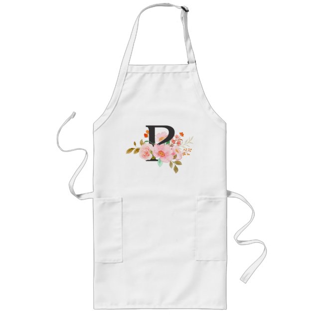 Letter P Long Apron (Front)