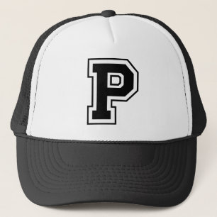 Letter "P" Trucker Hat