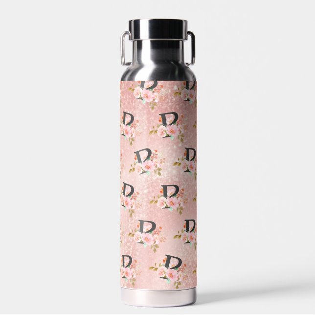 Letter P Water Bottle (Front)