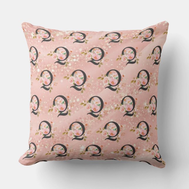 Letter Q Cushion (Front)