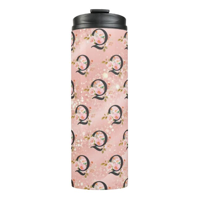 Letter Q Thermal Tumbler (Front)