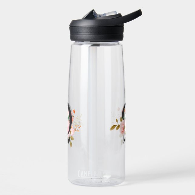 Letter Q Water Bottle (Left)
