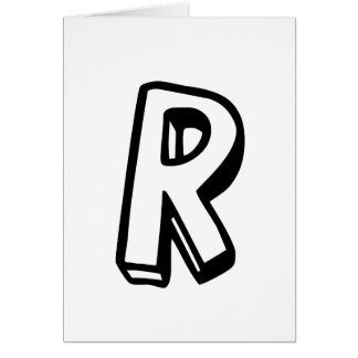 Letter R