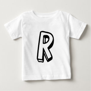 Letter R Baby T-Shirt