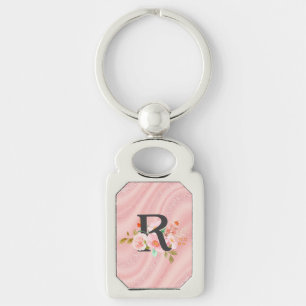 Letter R Key Ring