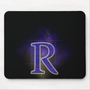 Letter R Mouse Pad