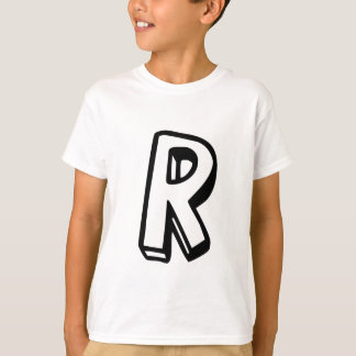 Letter R T-Shirt