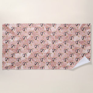Letter S Beach Towel