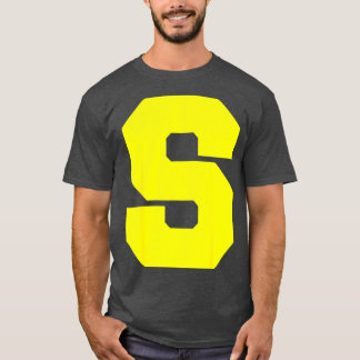 Letter S Chipmunk Christmas Thanksgiving Costume  T-Shirt