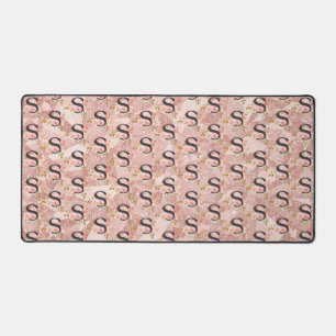 Letter S Desk Mat