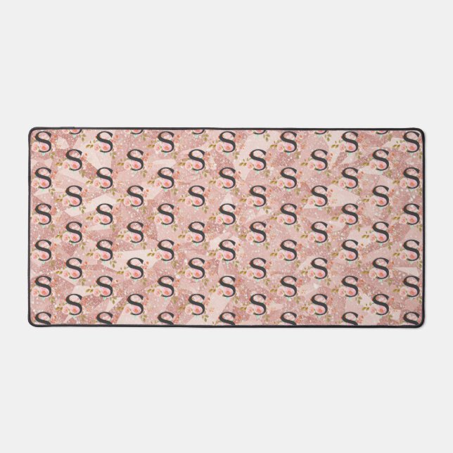 Letter S Desk Mat (Front)