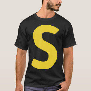 Letter S Funny Chipmunk Group Matching Halloween C T-Shirt