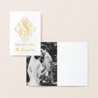 Letter S Initial Elegant Flourish Monogram Name