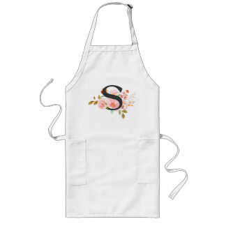 Letter S Long Apron