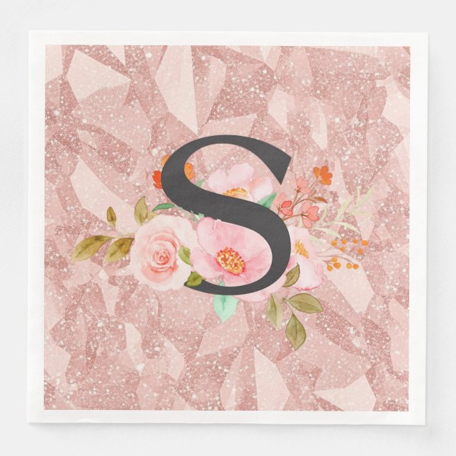Letter S Napkin (Front)