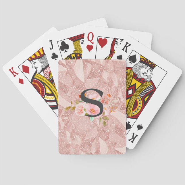 Letter S Playing Cards (Back)