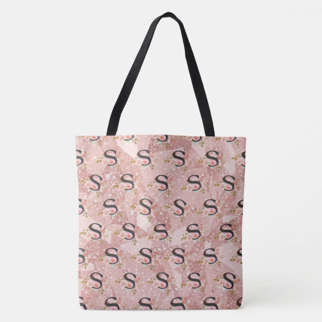 Letter S Tote Bag (Front)