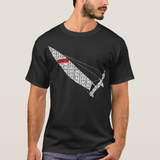Letter Sailing Catamaran T-Shirt
