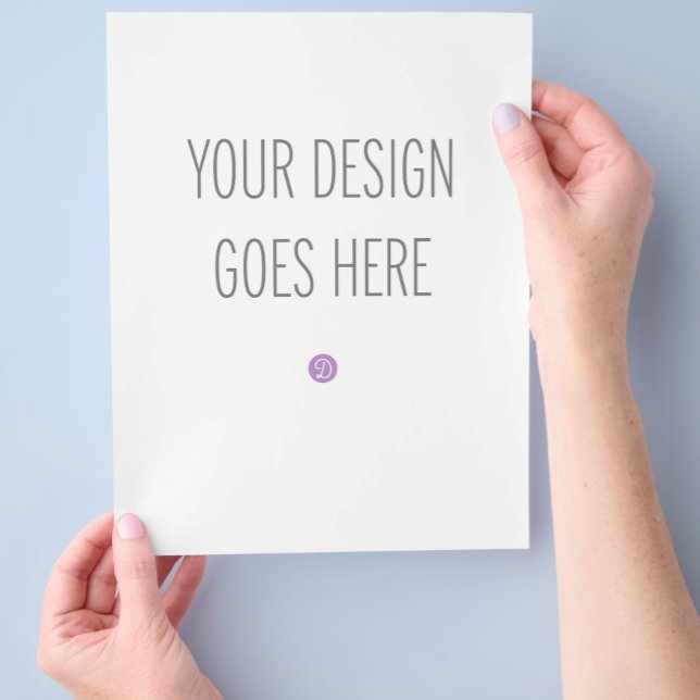 Letter Sized Flyer Printing (8"x11.5") (Creator Uploaded)