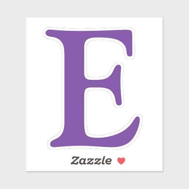 Letter Sticker (Sheet)