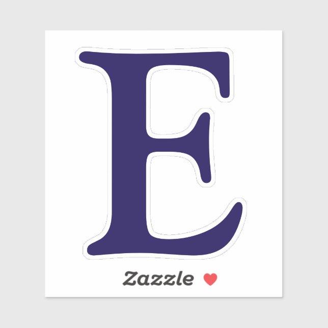 Letter Sticker (Sheet)