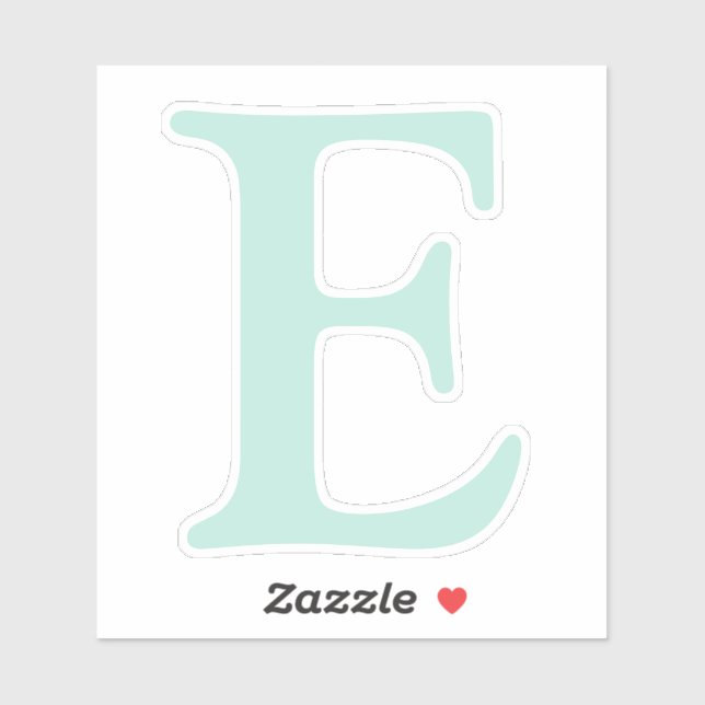 Letter Sticker (Sheet)