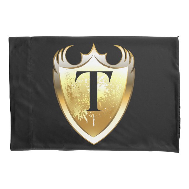 Letter T Capital Alphabet Pillowcase (Front)