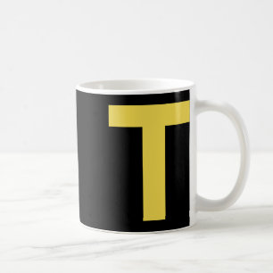 Letter T Fun Chipmunk Group Matching Halloween Cos Coffee Mug