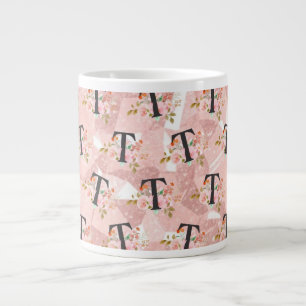 Letter T Large Coffee Mug