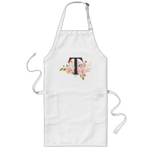 Letter T Long Apron