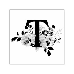 Letter T Self-inking Stamp