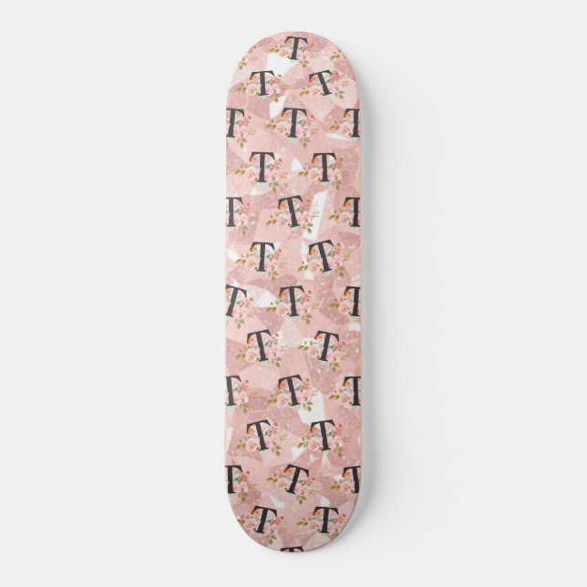 Letter T Skateboard (Front)