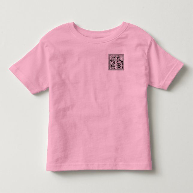 Letter T with Dragons Shirt (Front)