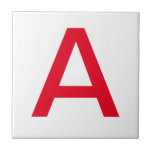 Letter Tiles<br><div class="desc">Ceramic letter tiles.  Upper or lower case letter tiles.  You customise with the letter or letters you need for your ceramic tile or mosaic sign.  Letter tile for signs,  house numbers</div>