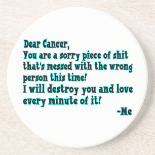 Letter To Cancer Coaster