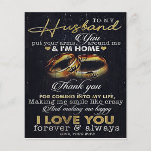 Letter To My Husband, Love Quotes Letter Flyer