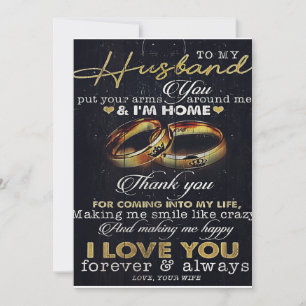 Letter To My Husband, Love Quotes Letter Holiday Card