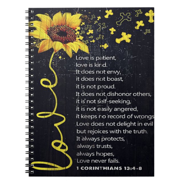 Letter To My Husband , New Home Gift Notebook (Front)