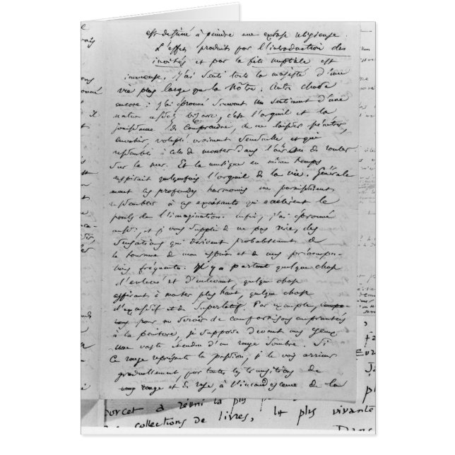 Letter to Richard Wagner  17th February 1860 (Front)