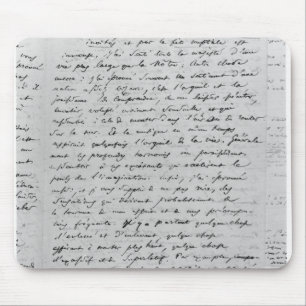 Letter to Richard Wagner 17th February 1860 Mouse Pad