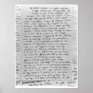 Letter to Richard Wagner  17th February 1860 Poster