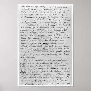 Letter to Richard Wagner  17th February 1860 Poster