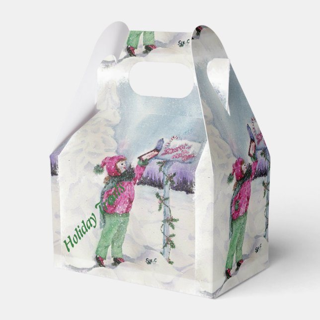 LETTER TO SANTA FAVOUR BOX (Front Side)